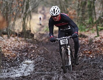 in the mud