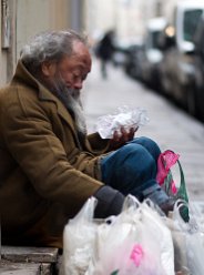 alles dabei - obdachlos in Paris
